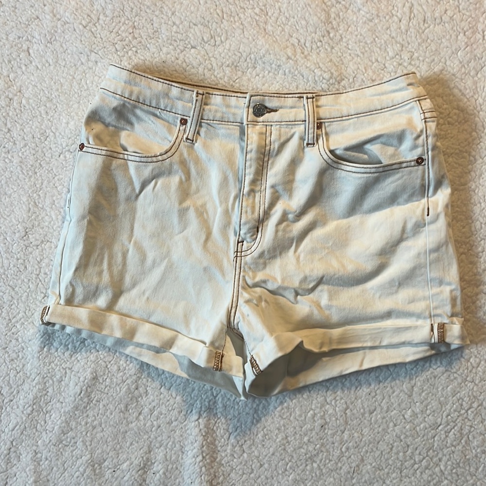 Wild Fable White Denim Shorts